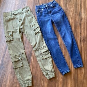 Bundle - Cargo Pants & Jeans - Juniors Size 3